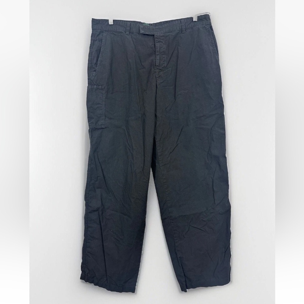 Vintage Hugo Boss Golf Black Cargo Pants Men's Sz 38R Straight Leg